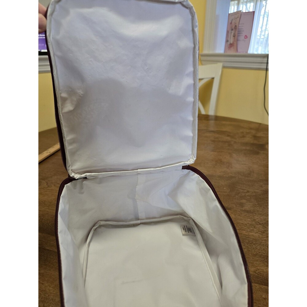 Vera Bradley Lighten Up Lunch Bag Box Resort Medallion Pink Floral Paisley - Picture 16 of 17